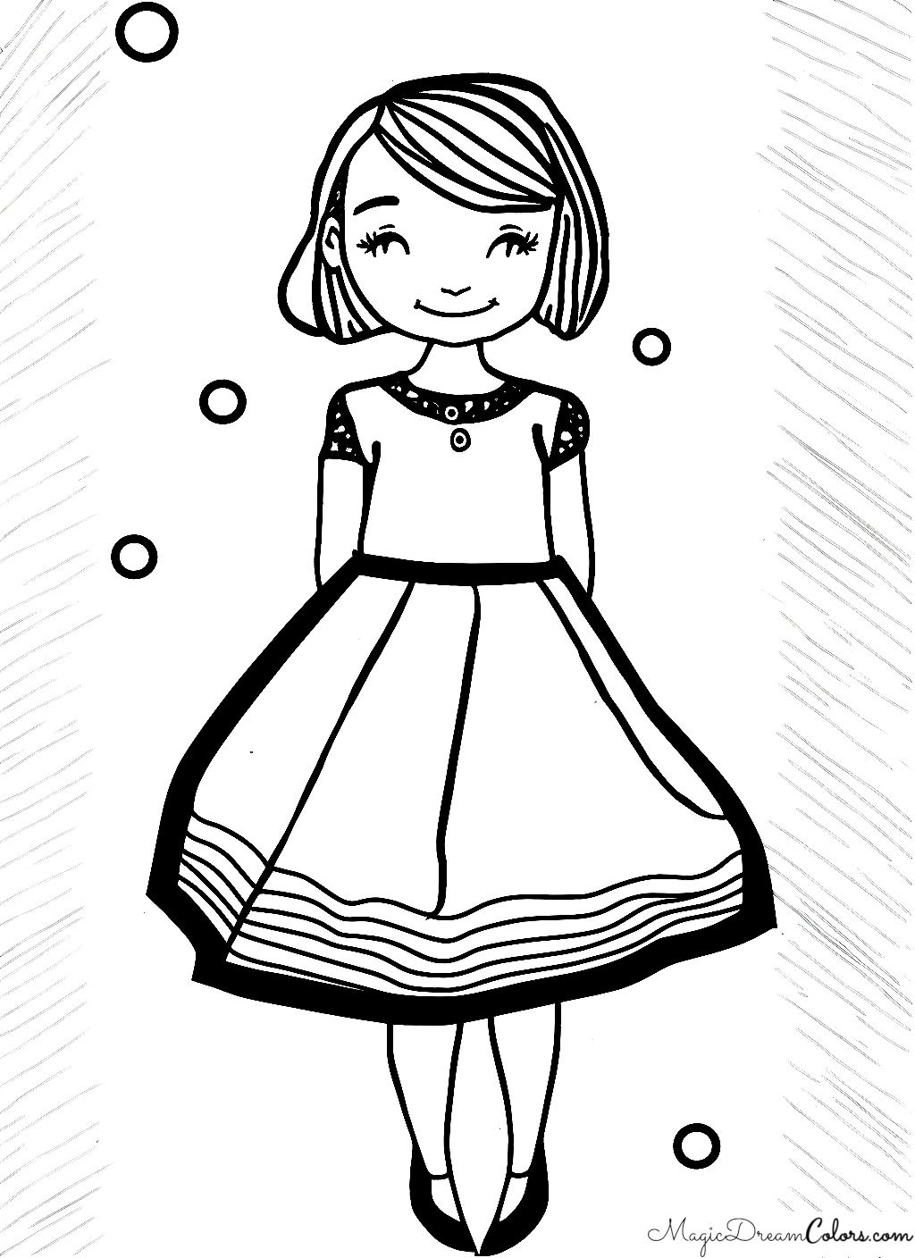 Topmodel Ausmalbilder zum Ausdrucken | | MagicDreamColors